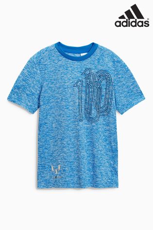 adidas Messi Blue T-Shirt